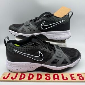 Nike Air Zoom Diamond Elite Turf Black White Baseball DZ0503-003 Men’s Sz 11.5